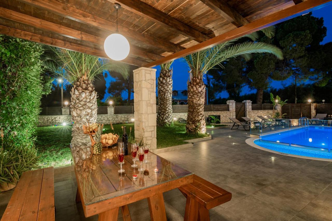 Luxury Villa Vanato & Pool Koukounariá Zewnętrze zdjęcie